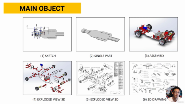 Solidworks course For Beginner, intermediate, and advanced. – Screenshot 3