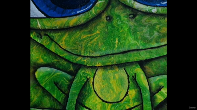 #1 - Acrylic Paint Pouring & Fluid Art Embellishing Course – Screenshot 4