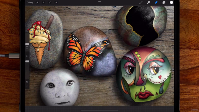 Create Rock Art in Procreate – Screenshot 4