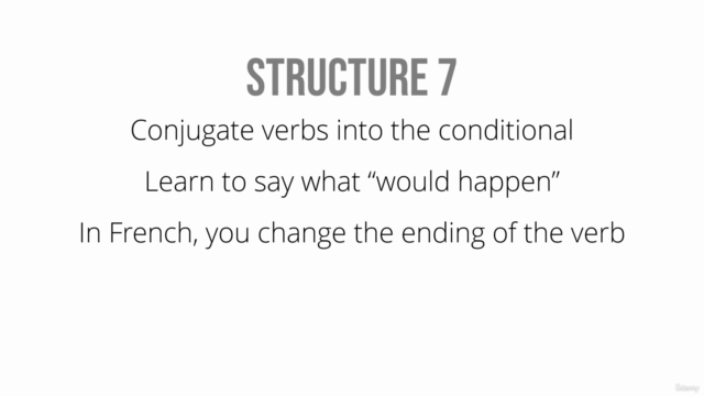 Building Structures in French - Structure 7 | French Grammar – Screenshot 3