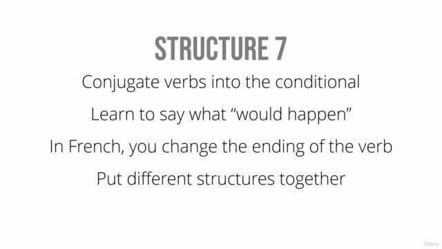 Building Structures in French - Structure 7 | French Grammar – Screenshot 4