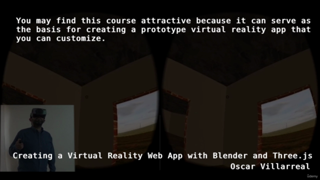 Creating a Virtual Reality Web App with Blender and Three.js – Screenshot 4