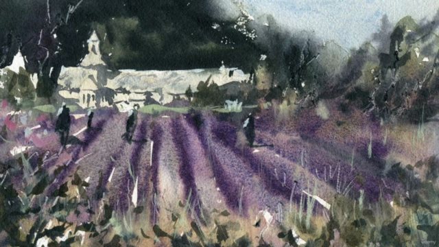 Watercolor Landscapes For Beginners – Screenshot 2