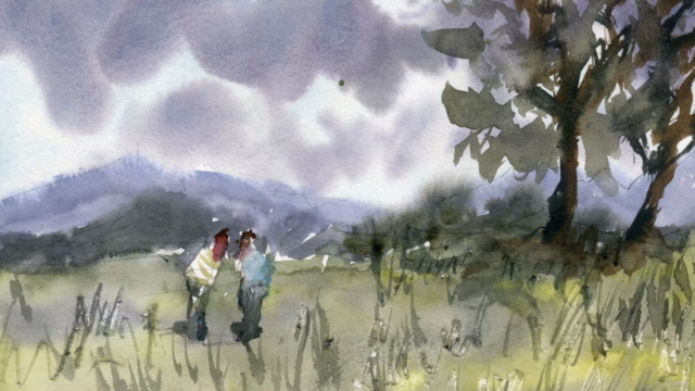 Watercolor Landscapes For Beginners – Screenshot 4
