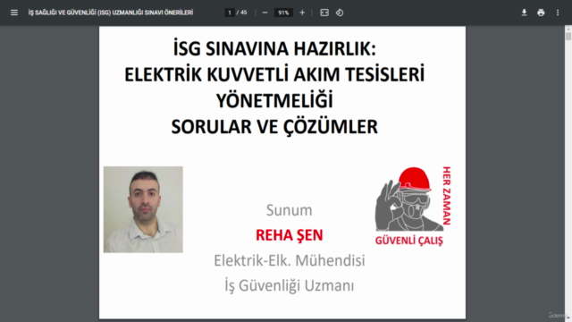 Elektrik Kuvvetli Akım Tesisler Yönetmeliği Soru - Çözüm – Screenshot 1