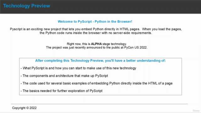 PyScript - Running Python in the Browser – Screenshot 1
