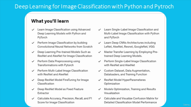 Deep Learning with Python & Pytorch for Image Classification – Screenshot 3