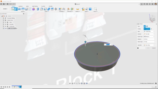 Fusion 360 Design for 3D Printing – Screenshot 3