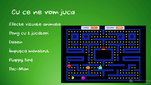 Programare pentru copii și începători în Scratch (în română) – Screenshot 4