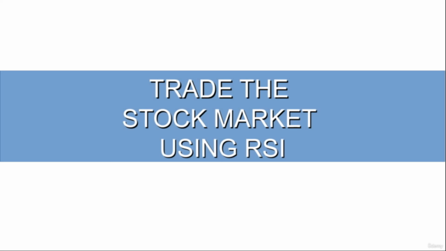 Trade the Stock Market using Relative Strength Index – Screenshot 1