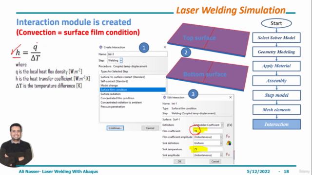 Modelling Laser Welding with Abaqus – Screenshot 3