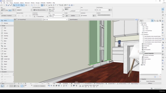 Archicad İç Mimari Modelleme Eğitimi – Screenshot 2