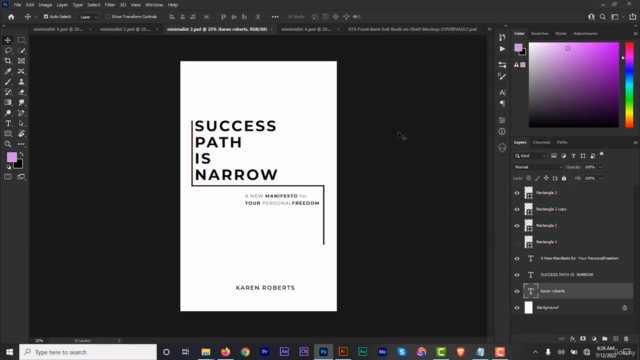 Book Cover Design Masterclass with Photoshop - Screenshot_04