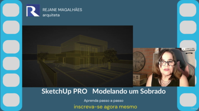SketchUp PRO - Modelando um Sobrado – Screenshot 3