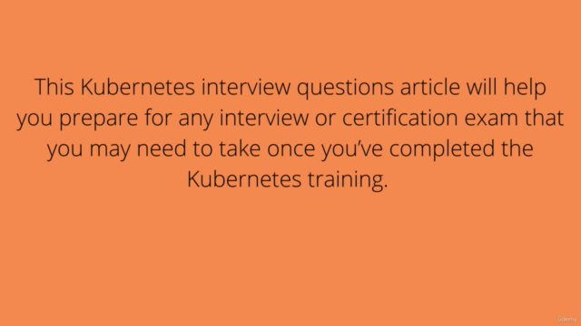 Kubernetes Certification Practice Test - Master Quiz – Screenshot 3