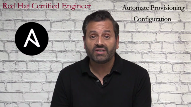 Linux Red Hat Certified Engineer (RHCE - EX294) – Screenshot 1