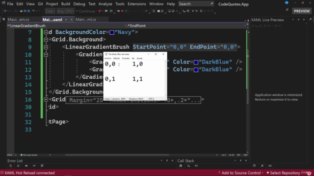 .NET MAUI course with Visual Studio 2022 creating PROJECTS - Screenshot_02