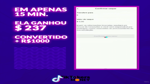 Aprenda a ganhar em dólar no Tik Tok – Screenshot 3