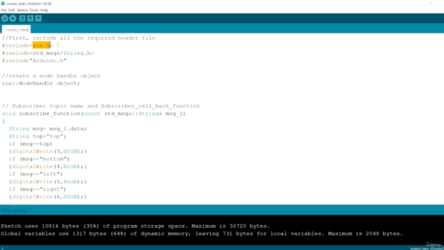ROS Basics and ROS-Arduino Interfacing – Screenshot 4