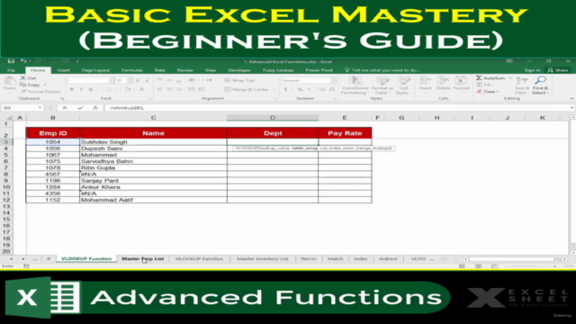 Basic Excel Mastery (Beginner's Guide) – Screenshot 2