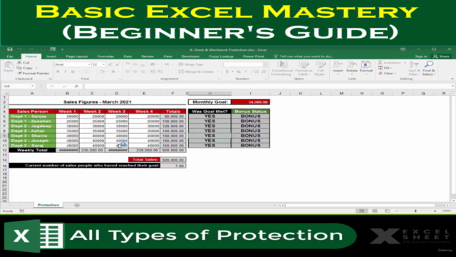 Basic Excel Mastery (Beginner's Guide) – Screenshot 4
