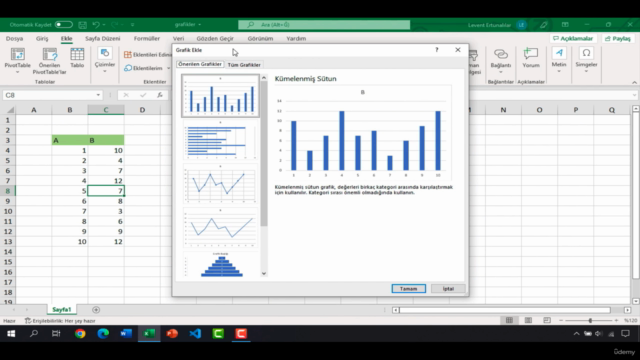 Sıfırdan ileri Seviye MS Excel Kursu | 2025 | Sertifikalı – Screenshot 1