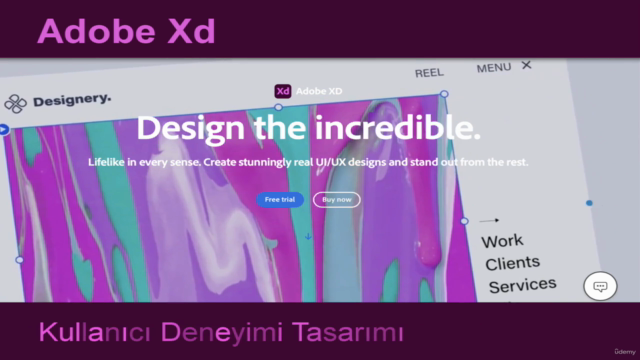 Adobe XD ile Web ve Mobil UI (Arayüzü) Hazırlama Eğitimi – Screenshot 2