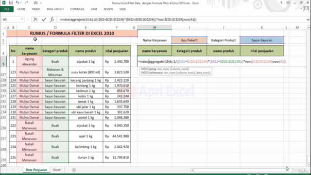 Belajar Microsoft Excel Dari 0 Menjadi Mahir – Screenshot 2
