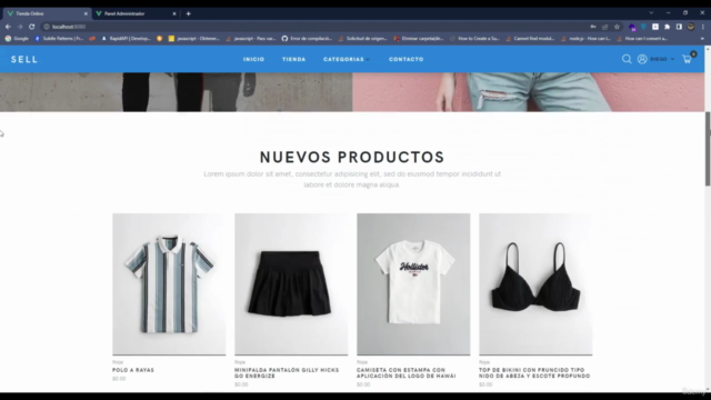 Crear tienda online o ecommerce con MEVN y Mercado pago. – Screenshot 1