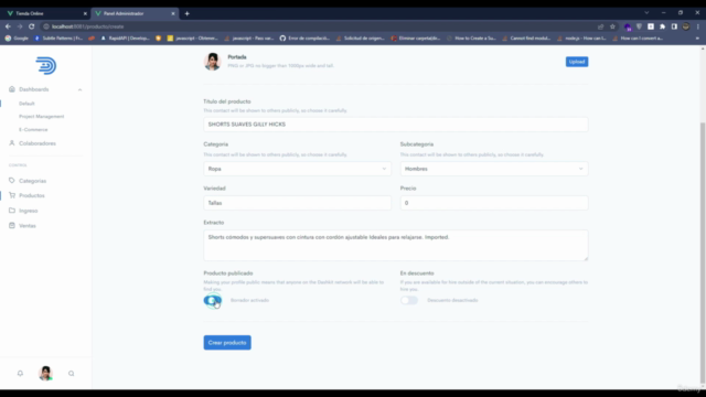 Crear tienda online o ecommerce con MEVN y Mercado pago. – Screenshot 4