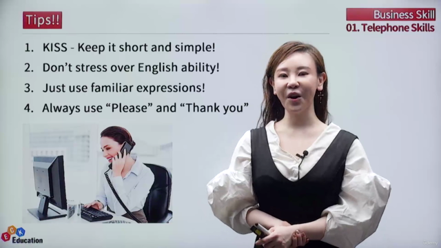 Business Skill Step1-01 Telephone Skills – Screenshot 1