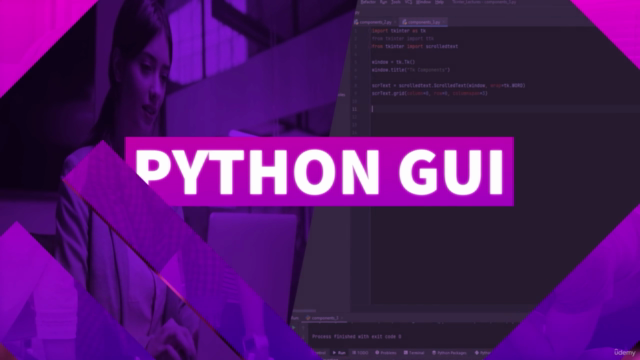 Tkinter Python & Python GUI with Tkinter Desktop Application – Screenshot 1