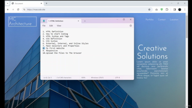HTML & CSS for Absolute Beginners: Build and Launch Websites – Screenshot 3