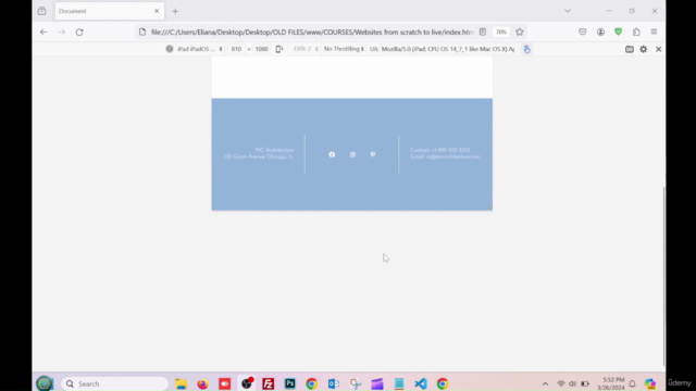 HTML & CSS for Absolute Beginners: Build and Launch Websites – Screenshot 4