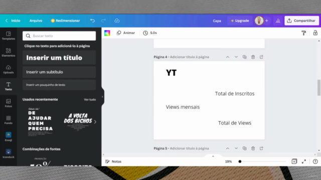 CRIE MÍDIA KIT profissional no CANVA – Screenshot 2