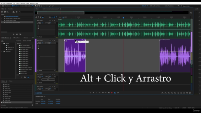 Edición de Audio para editores de video con Adobe Audition – Screenshot 2