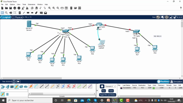 ADMINISTRATION RESEAU ET SECURITE SOUS CISCO (ccna ) – Screenshot 1