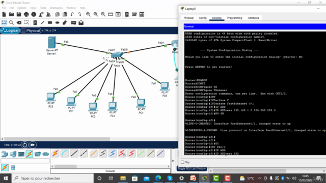 ADMINISTRATION RESEAU ET SECURITE SOUS CISCO (ccna ) – Screenshot 2