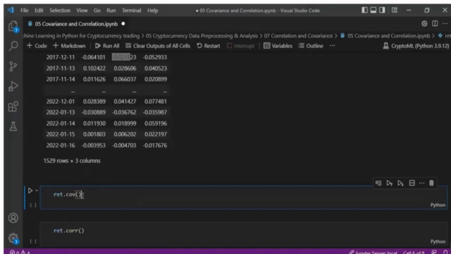 Machine Learning in Python for Cryptocurrency Trading – Screenshot 3