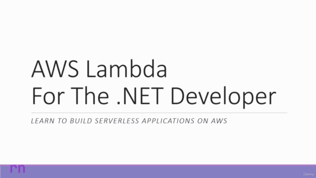 AWS Lambda For The .NET Developer - Screenshot_01