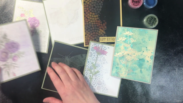 Mica Powder Techniques for Paper Crafting – Screenshot 2