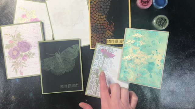 Mica Powder Techniques for Paper Crafting – Screenshot 3
