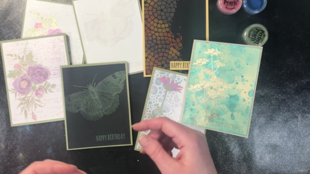 Mica Powder Techniques for Paper Crafting – Screenshot 4