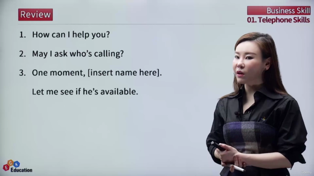 Business Skill Step2-01 Telephone Skills – Screenshot 4