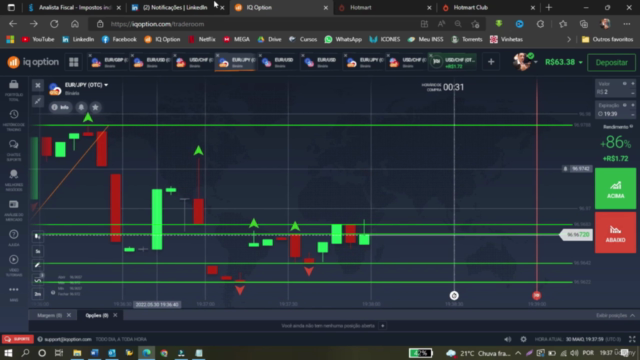 Day Trade e Opções binárias - Técnicas e Scripts Iq Option – Screenshot 2