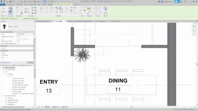Interior Design Essentials In Revit - Screenshot_02