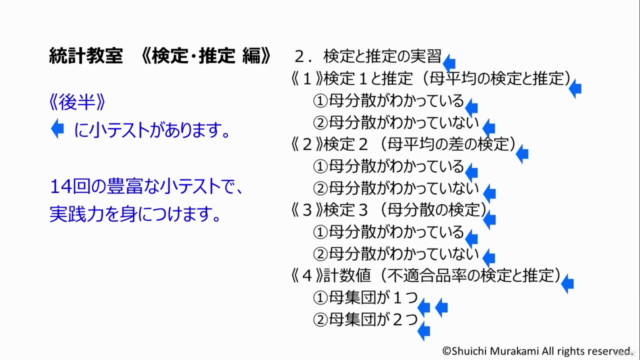 スキマ時間で学ぼう!QC検定2級 統計教室 検定・推定編~2時間!濃縮シリーズ~1級上位合格者で社内講師の詳しいレッスン – Screenshot 3