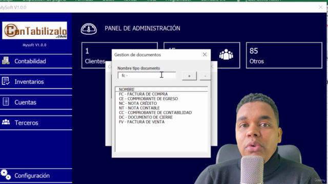 ConTabilidad + Excel, Macros Crea tu Propio sistema Contable – Screenshot 1