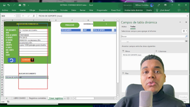 ConTabilidad + Excel, Macros Crea tu Propio sistema Contable – Screenshot 2