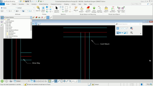 Bentley OpenRoads Designer + Lumen lesson - AulaGEO – Screenshot 2